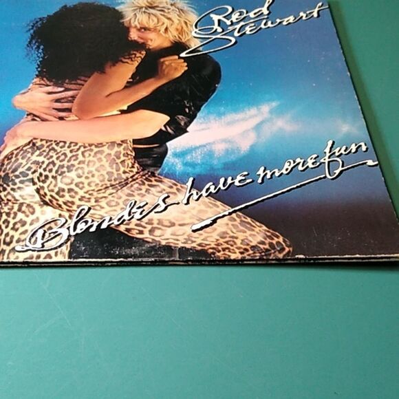 Rod Stewart Blondes Have More FunVinyl Record - Picture 3 of 10